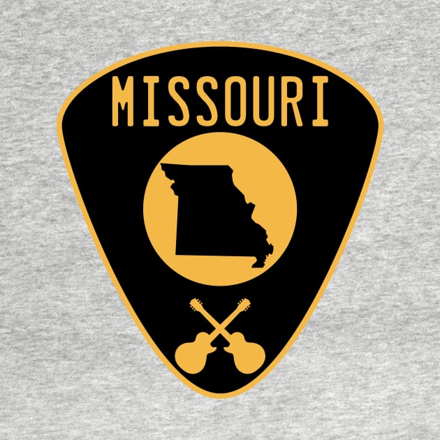 Missouri Guitar Pick by fearcity